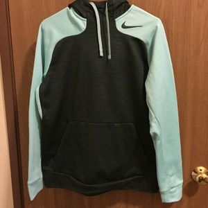Mint and Teal Therma Fit Hoodie